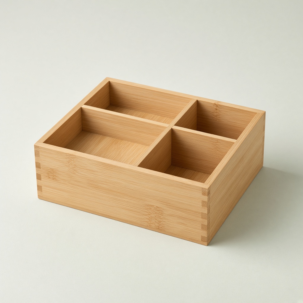 Bamboo Desk Organizer